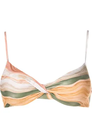 Lygia & Nanny Top de bikini Cassi con diseño retorcido