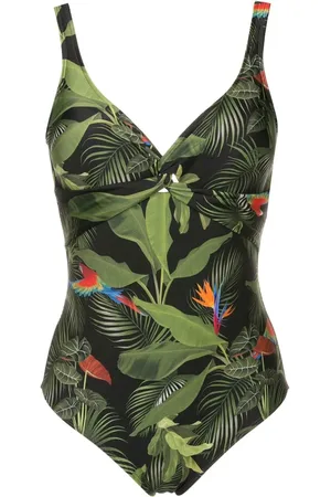 Lygia & Nanny Traje de baño Maillot Miusha con estampado botánico