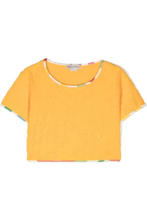 PUCCI Junior Playera con monograma estampado