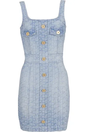 Balmain Vestido con monograma