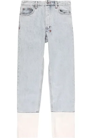 KSUBI Jeans rectos con tiro bajo