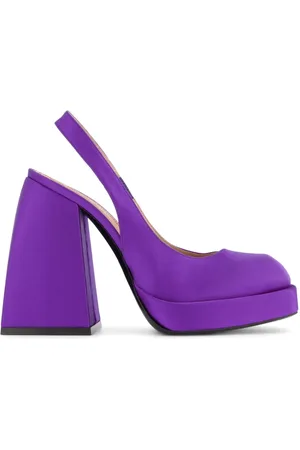 NODALETO Zapatillas con tira trasera