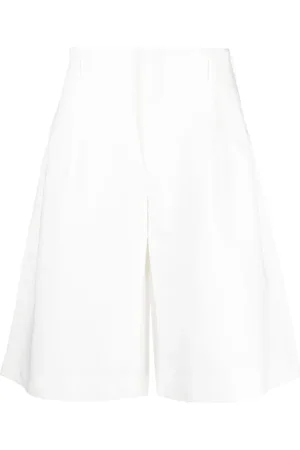 Comme des Garçons Shorts de vestir anchos