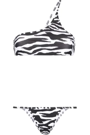 The Attico Bikini con hombro descubierto