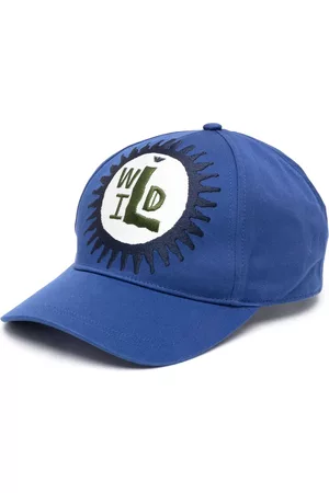 Emporio Armani Slogan-embroidered baseball hat