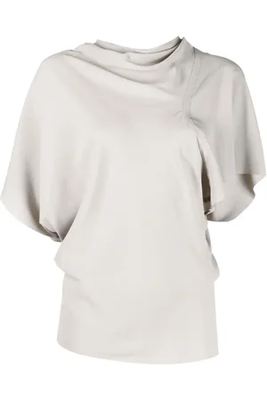 Rick Owens Blusa asimétrica manga corta