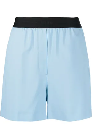 Msgm Shorts con logo en la pretina