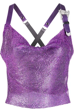 Poster Girl Top con detalles de cristal