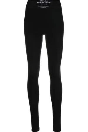 Stella McCartney Leggins con logo estampado