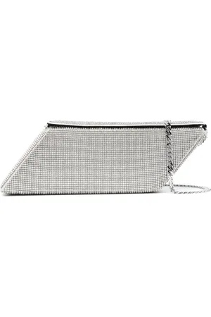 KARA Bolsa de hombro con detalles de cristal