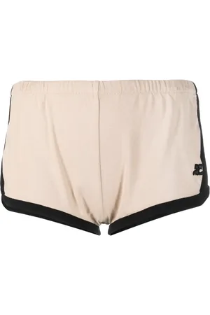 Courrèges Bermudas con ribete en contraste