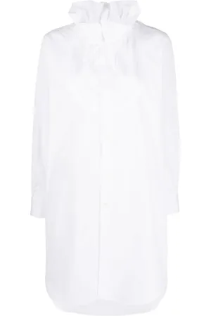 Comme des Garçons Camisa con volantes en el cuello