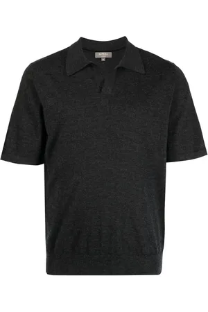 N.PEAL Playera tipo polo manga corta