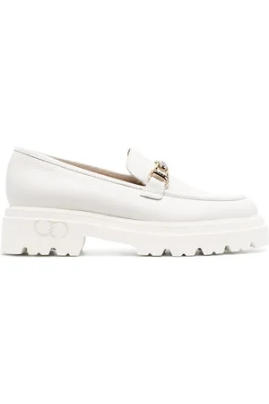 Casadei Mocasines con logo grabado