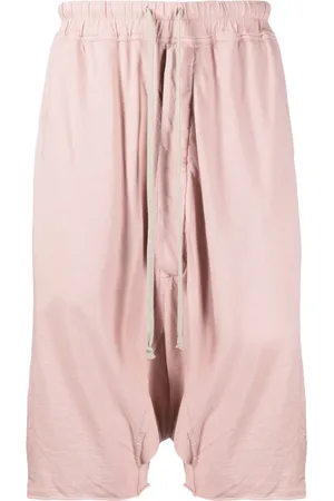 Rick Owens Shorts con cordones en la pretina