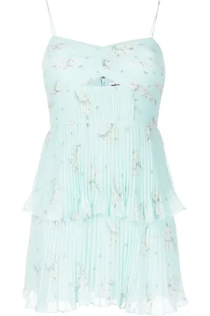 Self-Portrait Vestido a capas con estampado floral
