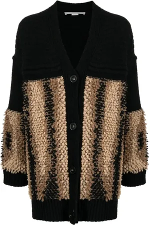Stella McCartney Cárdigan tejido con cuello en V