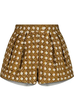 Giambattista Valli Shorts Vienna Straw