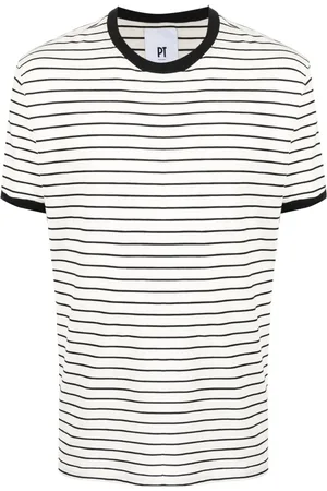 PT Torino Playera manga corta con rayas estampadas