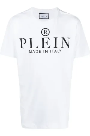 Philipp Plein Playera con logo estampado