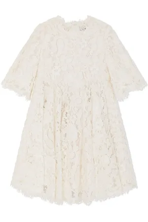 Dolce & Gabbana Vestido midi con encaje cordonetto