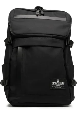 Makavelic Mochila con detalle del logo y bolsillos