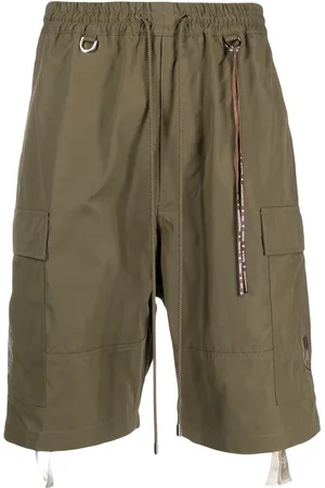 MASTERMIND Shorts cargo con cordones en la pretina
