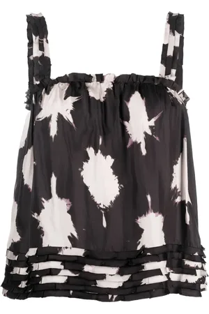 ULLA JOHNSON Top de seda Sera