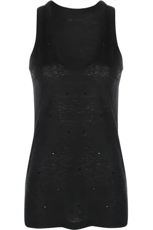 Zadig & Voltaire Camiseta con detalles de cristales