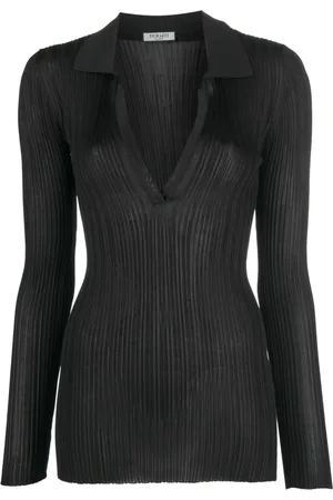 Durazzi Milano Top tejido con cuello en V