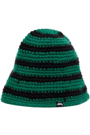 STUSSY Hombre Sombreros - Striped knitted bucket hat