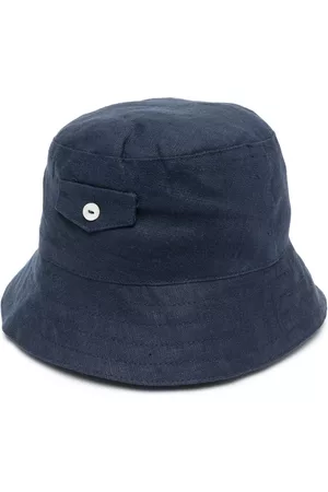 Tartine Et Chocolat Sombreros - Faux-pocket linen bucket hat