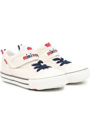 Miki House Tenis altos con logo bordado