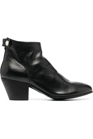 Officine creative Botines con botones a presión y tacón de 60mm