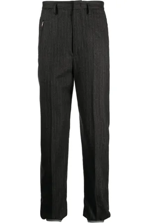Hed Mayner Pantalones ajustados con motivo de rayas diplomáticas