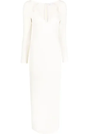 ROSETTA GETTY Vestido midi manga larga