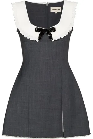 Shushu/Tong Vestido sin mangas con detalle de moño