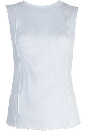 GOODIOUS Top tejido de canalé
