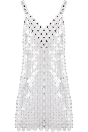 Paco rabanne Vestido corto circular