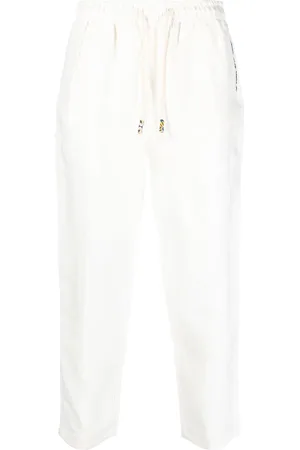 PENINSULA SWIMWEAR Pantalones rectos con cordones en la pretina