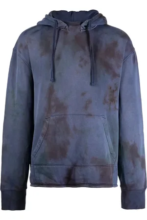 Stain Shade Hoodie con cordones y estampado tie-dye