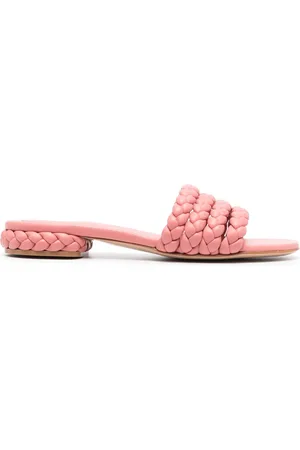 Gianvito Rossi Sandalias planas con diseño trenzado