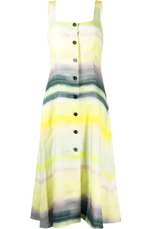Paul Smith Vestido con cuello cuadrado
