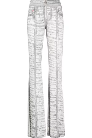 Diesel Pantalones con estampado de mezclilla