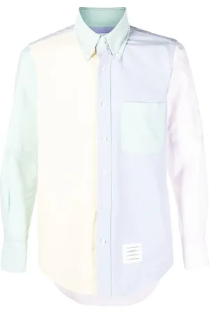 Thom Browne Camisa con diseño color block