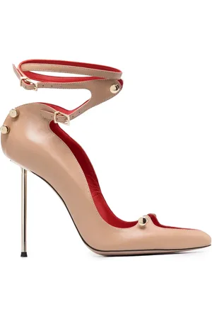 HARDOT Zapatillas con tira en el tobillo y tacón de 120mm