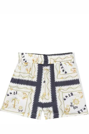 MONNALISA Shorts con estampado barroco