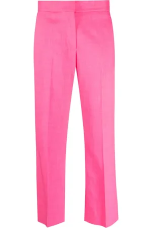 Msgm Pantalones capri con tiro alto