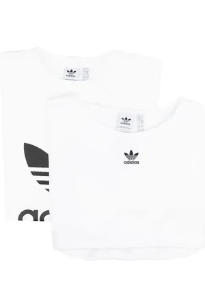 adidas Playera a capas con logo estampado