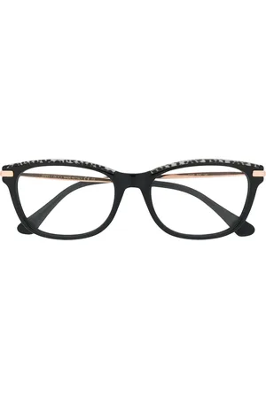 Jimmy Choo Lentes con ribete con motivo de leopardo